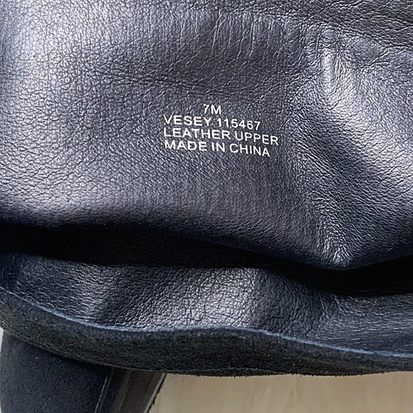 Sam Edelman Vesey Suede Over-The-Knee Boots in Black - Picture 14 of 15